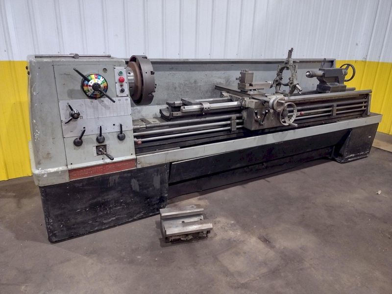 17" x 108" CLAUSING COLCHESTER MODEL #17 ENGINE LATHE, 3.25" HOLE: STOCK #22567