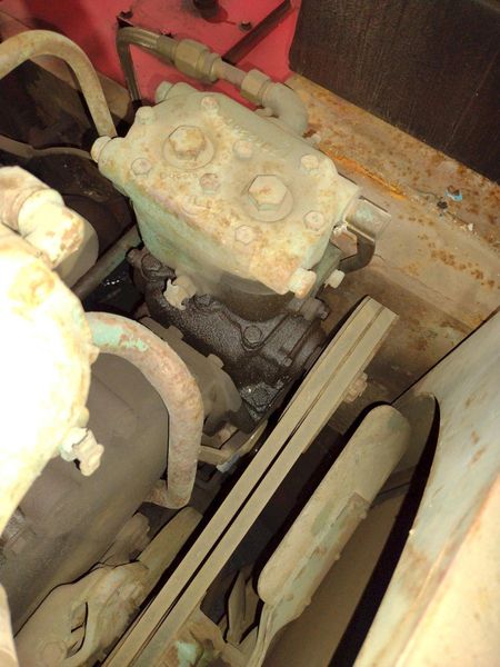 50,000 LB CAPACITY TAYLOR (EAGLE FRAME) MODEL #YS DETROIT DIESEL HEAVY DUTY FORKLIFT: STOCK #181