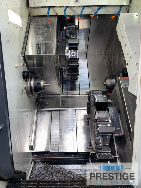 Yama Seiki GTZ-2600Y, (2) 16 Station Turrets with Milling, Y-Axis, Fanuc CNC, 1000 PSI, Probe, 2017, #31769