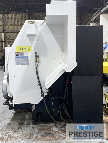 Mazak Slant Turn 50N CNC Lathe, 31" x 118", 16" 3-Jaw, 15-Pos. Trt, HP Cool, Probe, Stdy Rest, Mazatrol 640T, #32751