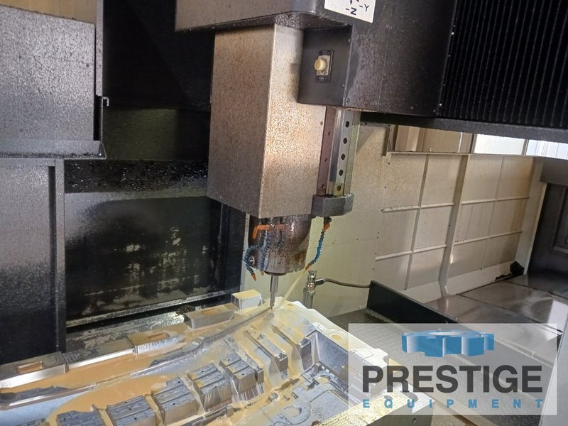 Doosan BM-1530M Bridge Type VMC, X-118", Y-59", 67" B/C, Fanuc 31iB, 40 ATC, 12,000 RPM, 2021, #43920