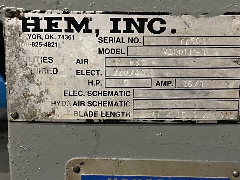 IN STOCK - Used 240V / 3phase - Machine Capacity: 18″ W x 22″ H - Made in the U.S.A.
