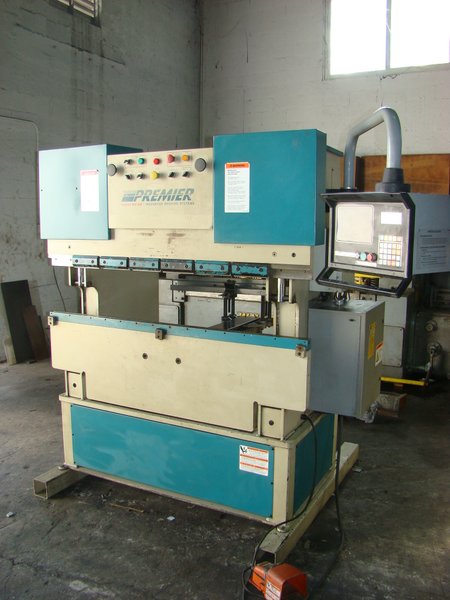 35 Ton Premier #535-2, 5' OA, 42" BH, 5" Str, Hurco 2-Axis BG, 1997 (6931)
