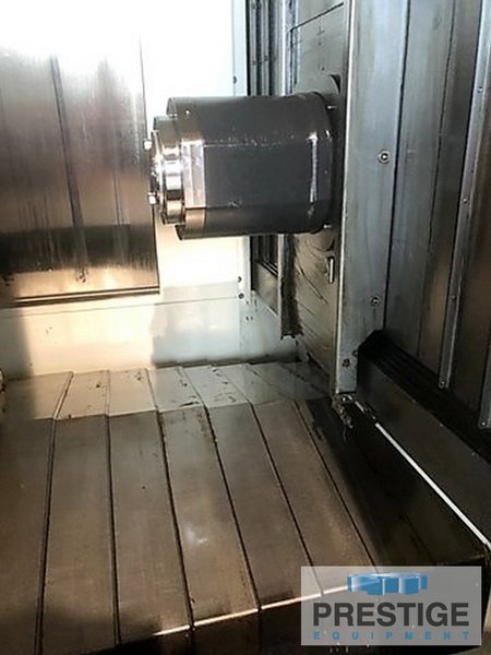 Averex HS-550K, X-31.5", Y-31.5", 19.68" Pallets, 0.001 Deg., 60 ATC, Fanuc Oi-M, Thru Spind Cool, Demo Machine, #32588