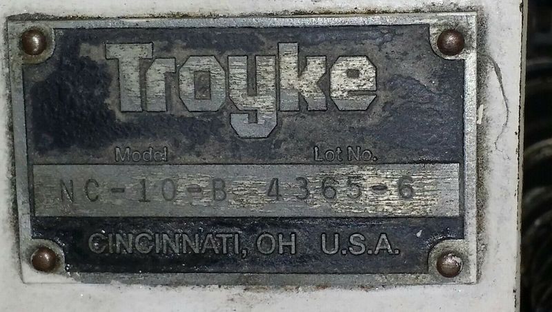 Troyke NC-10-B 4th Axis 10" Rotary Table