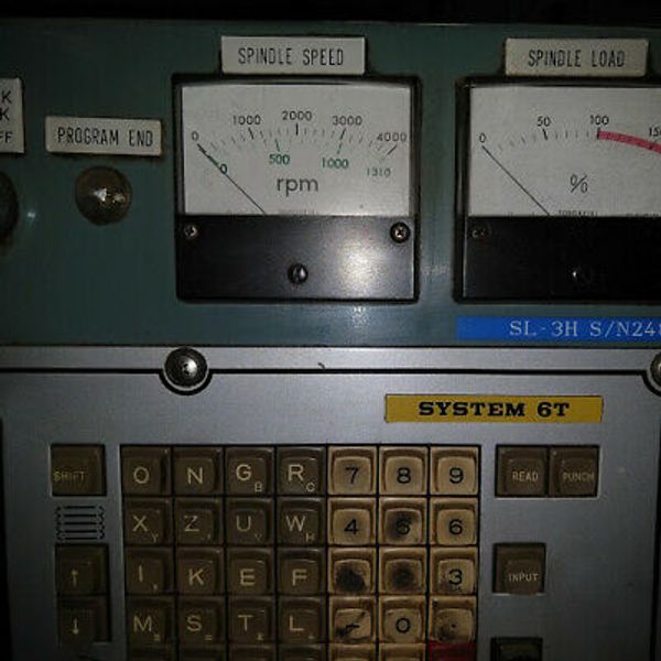 1982 Mori Seiki SL-3H Slant Bed CNC Lathe 8" Chuck Fanuc System 6T