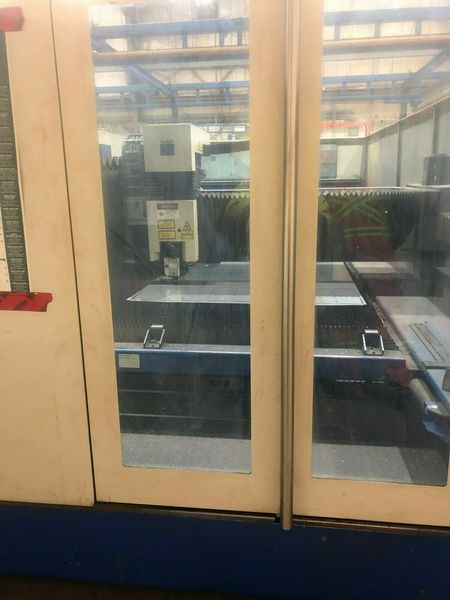 5000 Watt Trumpf 4050 Laser (2006)  6’ x 12’ Table size  Twin Table  Beam hours 16,200  Laser on hours 33,000