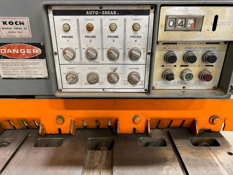 12' x 1/4" Cincinnati Auto-Shear 1812 Mechanical Shear