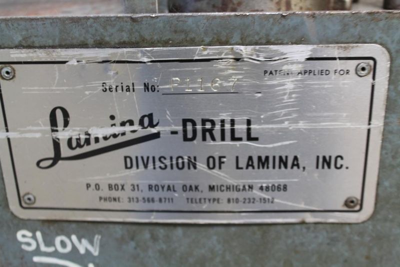 1' LAMINA HYDRAULIC DRILL & POWER UNIT: STOCK #59134