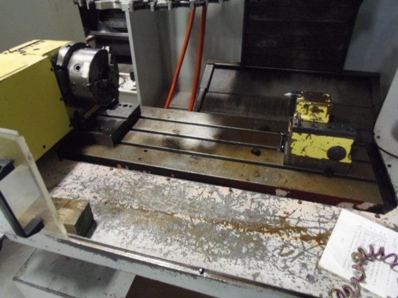 SHARNOA MODEL #HPM-25E MACHINING CENTER & NIKKON 4TH AXIS: STOCK 61101