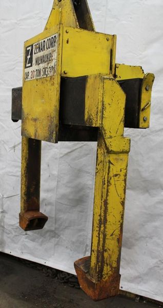 20 TON X 58' ZENAR TELESCOPING COIL LIFTER: STOCK #63570