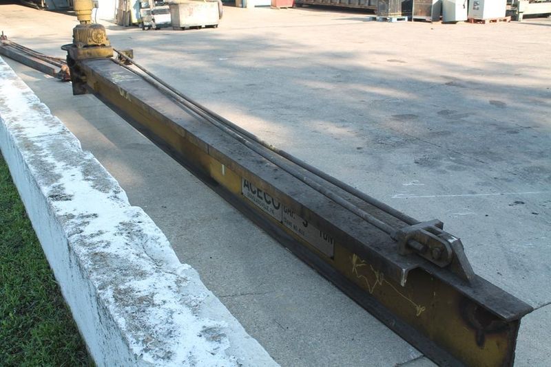 3 TON ACECO JIB CRANE W/HOIST:  STOCK #63908