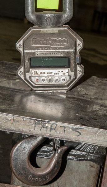 20,000 LB PORT A WEIGH CRANE SCALE: STOCK #64268