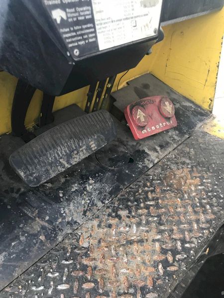8000 LBS HYSTER PROPANE FORKLIFT: STOCK 65048