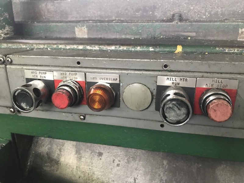 30 TON TISHKEN CUTOFF PRESS: STOCK