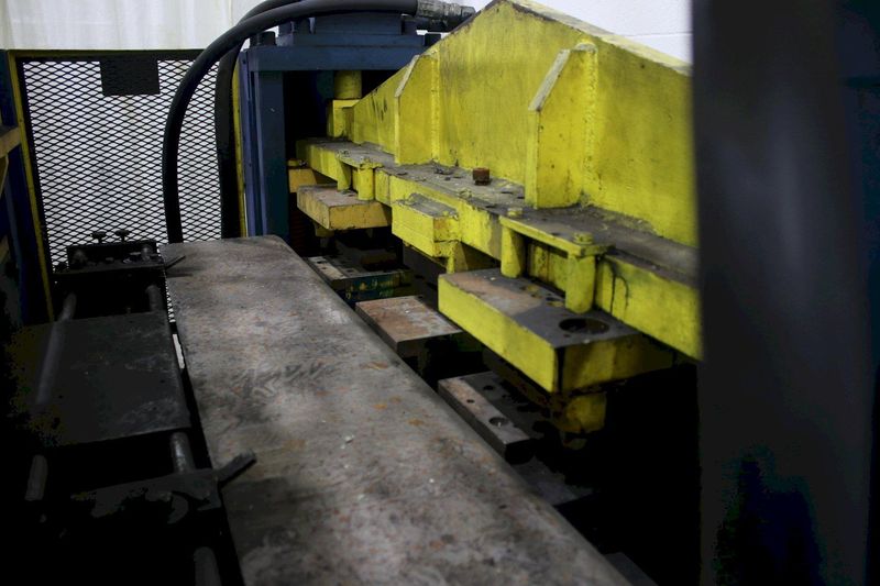 54' BRADBURY HYDRAULIC SHEAR WITH PREPUNCH: STOCK #71627