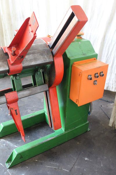 1000 LB  X 18' AMERICAN STEEL LINE MOTORIZED COIL REEL: STOCK #72221