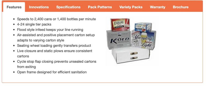Douglas Spectrum Cartoner / Multipacker.