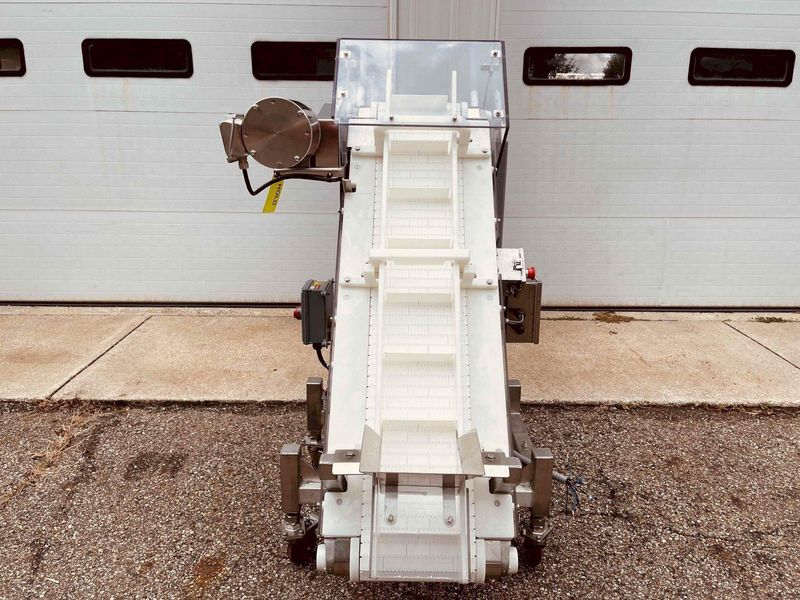 Safeline Mettler Toledo 48” Stainless Steel Incline Conveyor
