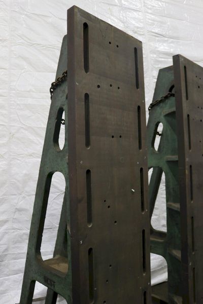 1 SET OF 25-1/2" X 99" X 43" THUNDERBAY  ANGLE PLATES: STOCK #73777