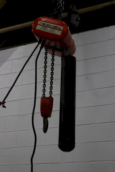 2 TON C & M ELECTRIC CHAIN HOIST: STOCK #73526