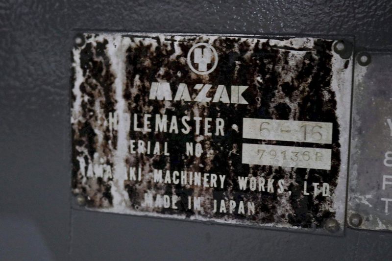 6' X 16' MAZAK MODEL #6-16 RADIAL ARM DRILL: STOCK #72928