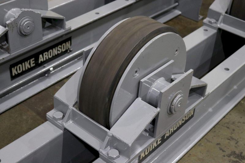 30 TON SET OF KOIKE ARONSON TANK TURNING ROLLS: STOCK #72748
