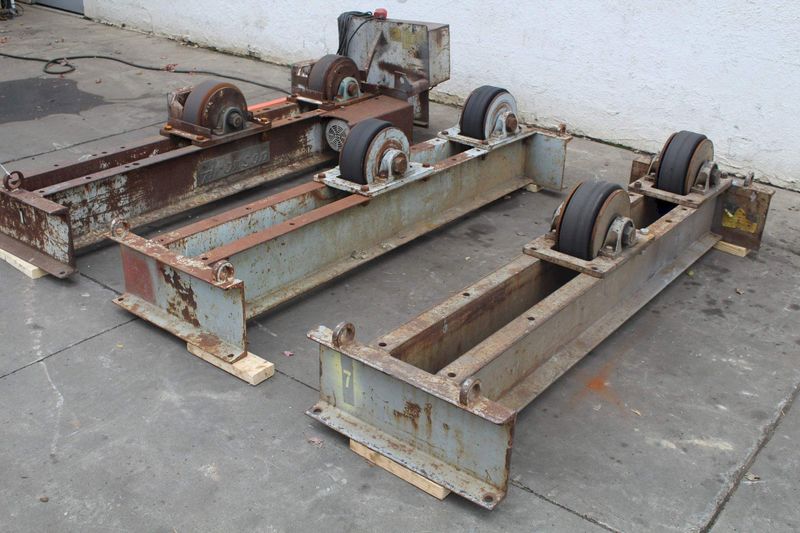 15 TON ARONSON TANK TURNING ROLLS: STOCK #72251