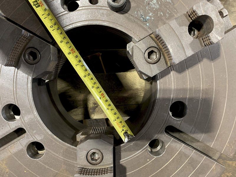 24" WARNER & SWASEY 3 JAW CHUCK: STOCK #72158