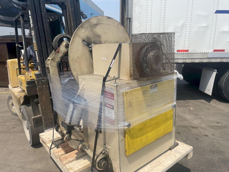 6000 LBS AIR FEED MOTORIZED COIL REEL: STOCK #71991