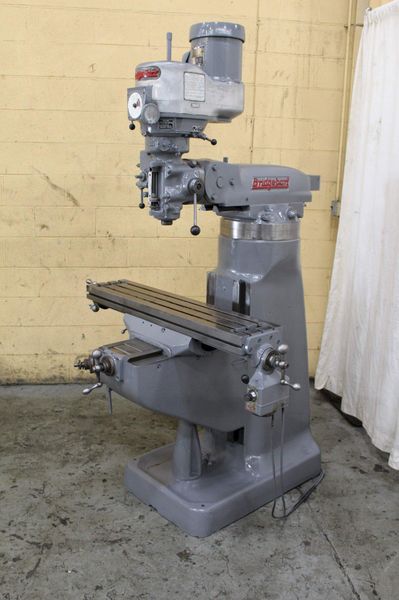 1-1/2 HP BRIDGEPORT VERTICAL MILL: STOCK #71536