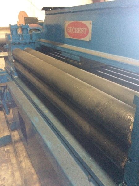 SECREST/PROGRESSIVE 48"-16 GA CUT TO LENGTH LINE SLEAR LINE WITH SLITTER: STOCK # 71599
