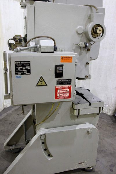 25 TON BARER OBI PRESS: STOCK #71529