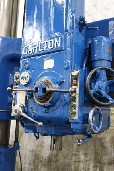 7' X 19" CARLTON MODEL #4A RADIAL DRILL: STOCK #71507