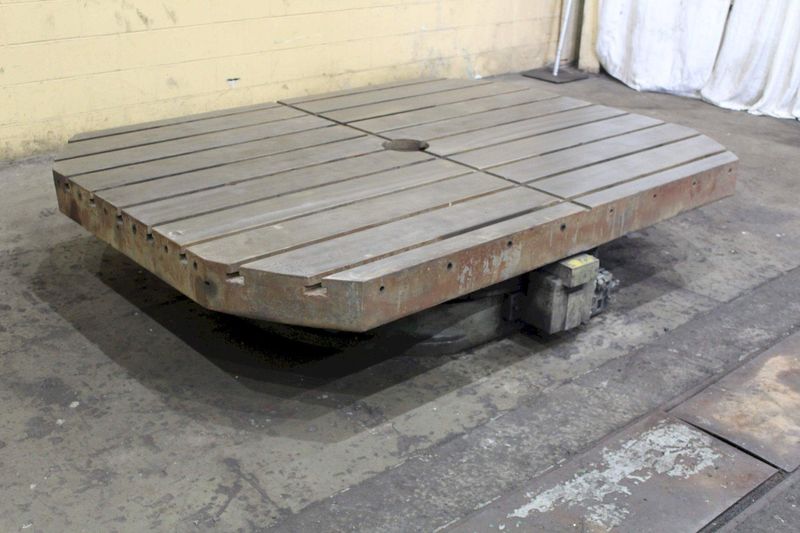 96' X 72' X 19  CINCINNATI GILBERT ROTARY TABLE: STK 71363