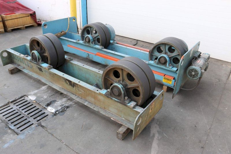 15 TON UNIQUE MODEL POWERED TANK ROLLS: STOCK #70841