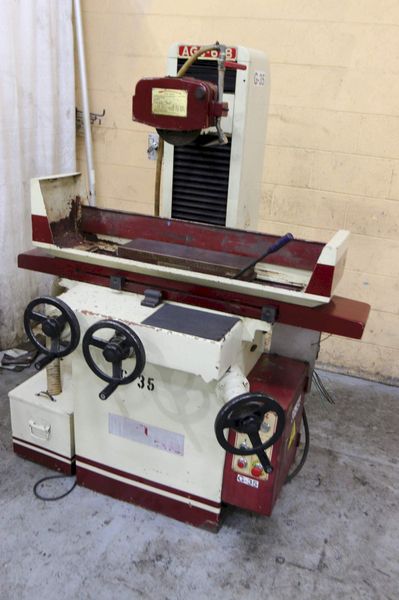6" X 18" ACER MODEL AGS-618 HORIZONTAL SURFACE GRINDER: STOCK #70639