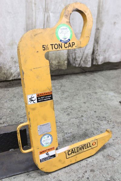 5-1/2 TON CALDWELL MODEL #82NCS-5.5-13.5CO COIL C HOOK: STOCK #69917