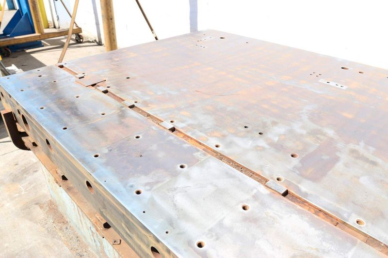 59' X 158' CAST IRON TABLE: STOCK #68409