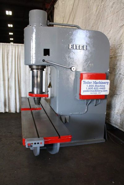 160 TON EITEL HYDRAULIC STRAIGHTENING PRESS: STOCK #66804