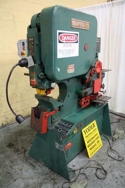 66 TON PEDDINGHAUS MODEL 210 SUPER 13 IRONWORKER:  STOCK #66794
