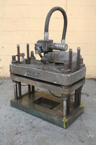 12 TON AIRAM 4 POST PNEUMATIC CUTOFF PRESS: STOCK #65978