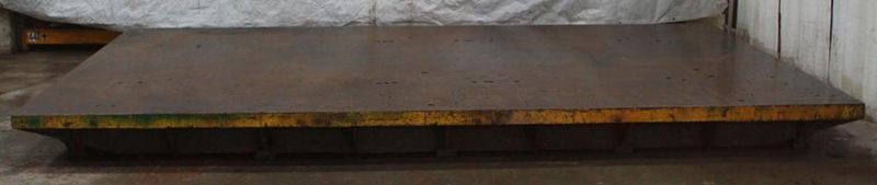 15' X 9' X 12.5' CAST SURFACE PLATE: STOCK 63697