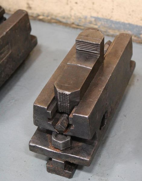 (6) 12" UNION BORING MILL TYPE CHUCK JAWS: STOCK # 63416