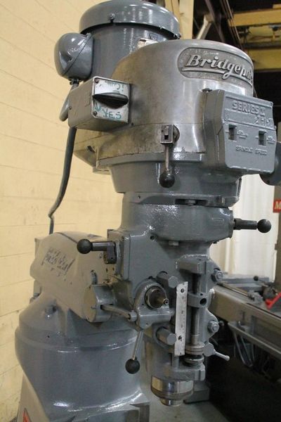 2HP BRIDGEPORT VERTICAL RAM TYPE MILL: STOCK #63449