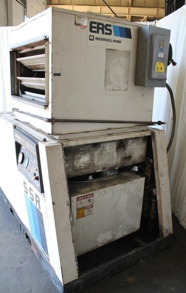 57 HP INGERSOLL RAND MODEL#SSR 2000  AIR COMPRESSOR: STOCK #62605