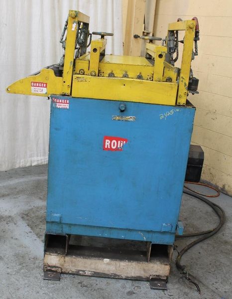 30' ROWE MOTORIZED SERVO DRIVEN FEEDER STRAIGHTENER: STOCK #62481