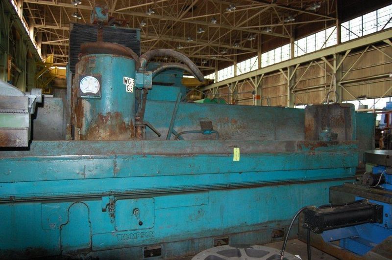 18" X 168" THOMPSON HYD VERTICAL SPINDLE SURFACE GRINDER: STOCK #50561