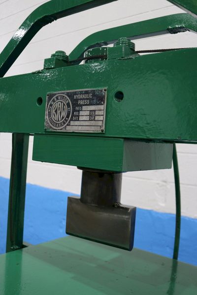 50 TON K R WILSON HYDRAULIC H FRAME PRESS: STOCK #73436