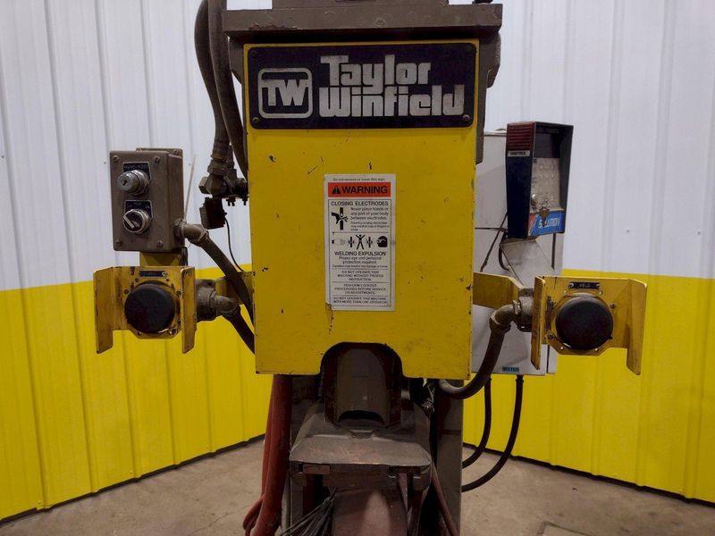200 KVA TAYLOR WINFIELD MODEL #ERE-12-200 SPOT WELDER W/ UNITROL CONTROL: STOCK #19285